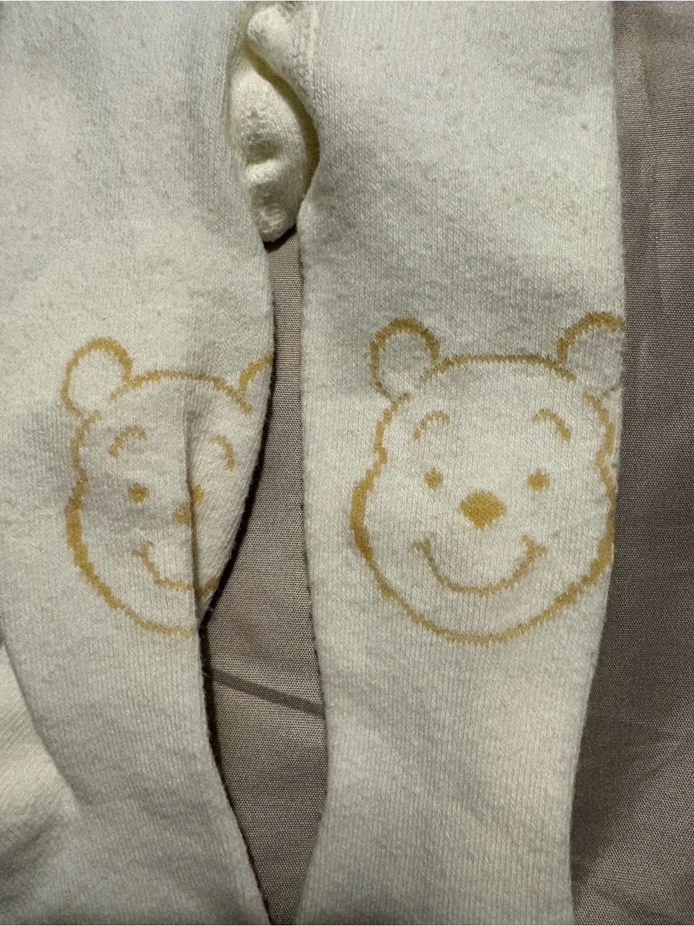 Disney Cream Winnie the Pooh Tulle-Hem outfit